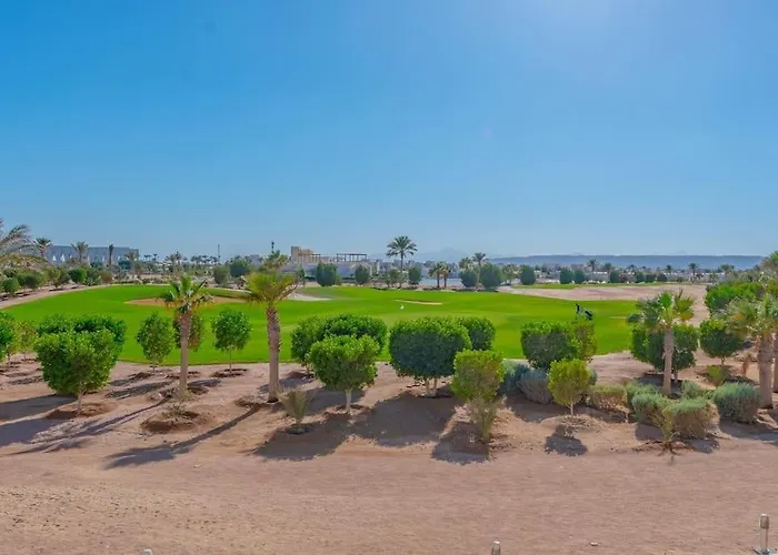 Bright 2-bedroom With Golf Course & Pool View L Cyan, El Gouna *